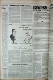 Página do jornal Correio do Ceará de março de 1979