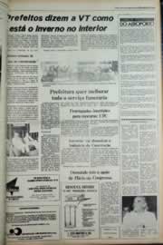 Página do jornal Correio do Ceará de março de 1979