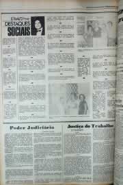 Página do jornal Correio do Ceará de março de 1979