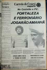Página do jornal Correio do Ceará de março de 1979