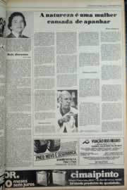 Página do jornal Correio do Ceará de março de 1979