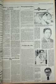 Página do jornal Correio do Ceará de março de 1979