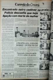 Página do jornal Correio do Ceará de março de 1979
