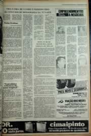 Página do jornal Correio do Ceará de março de 1979