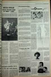 Página do jornal Correio do Ceará de março de 1979
