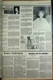 Página do jornal Correio do Ceará de março de 1979