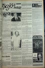 Página do jornal Correio do Ceará de abril de 1979
