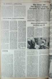 Página do jornal Correio do Ceará de abril de 1979