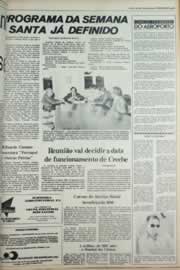 Página do jornal Correio do Ceará de abril de 1979
