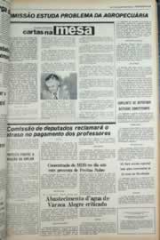 Página do jornal Correio do Ceará de abril de 1979