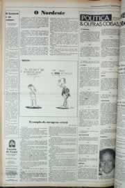 Página do jornal Correio do Ceará de abril de 1979