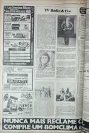 Página do jornal Correio do Ceará de abril de 1979