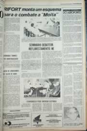 Página do jornal Correio do Ceará de abril de 1979