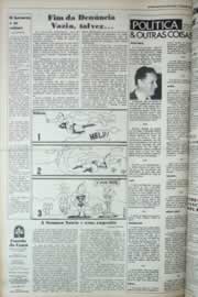 Página do jornal Correio do Ceará de abril de 1979