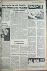 Página do jornal Correio do Ceará de abril de 1979