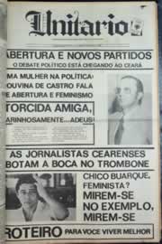 Página do jornal Correio do Ceará de abril de 1979