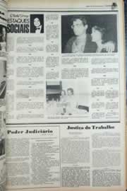 Página do jornal Correio do Ceará de abril de 1979