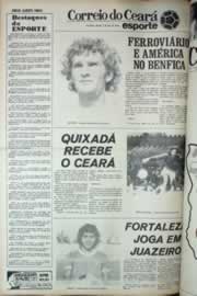 Página do jornal Correio do Ceará de abril de 1979