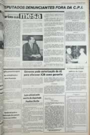 Página do jornal Correio do Ceará de abril de 1979