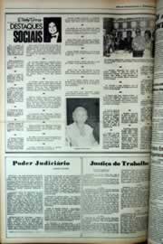 Página do jornal Correio do Ceará de abril de 1979