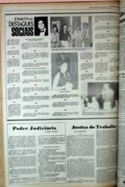 Página do jornal Correio do Ceará de abril de 1979