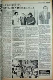 Página do jornal Correio do Ceará de abril de 1979