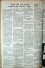 Página do jornal Correio do Ceará de abril de 1979