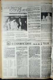 Página do jornal Correio do Ceará de abril de 1979