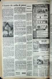 Página do jornal Correio do Ceará de abril de 1979