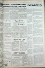 Página do jornal Correio do Ceará de abril de 1979