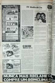 Página do jornal Correio do Ceará de abril de 1979