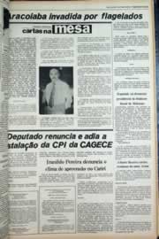 Página do jornal Correio do Ceará de abril de 1979