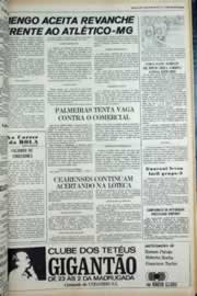 Página do jornal Correio do Ceará de abril de 1979