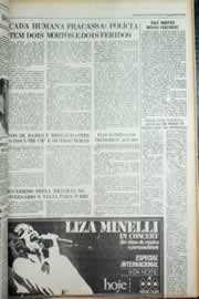Página do jornal Correio do Ceará de abril de 1979