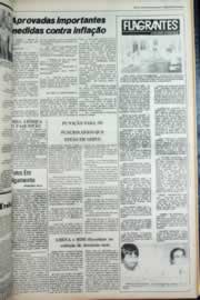 Página do jornal Correio do Ceará de abril de 1979