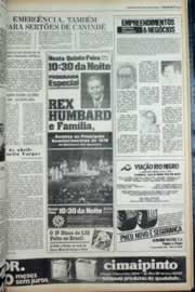 Página do jornal Correio do Ceará de abril de 1979