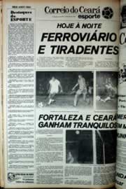 Página do jornal Correio do Ceará de abril de 1979