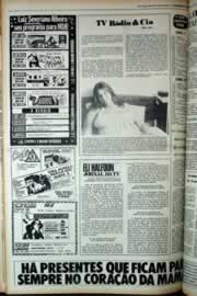 Página do jornal Correio do Ceará de abril de 1979