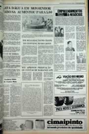 Página do jornal Correio do Ceará de abril de 1979