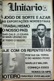 Página do jornal Correio do Ceará de abril de 1979