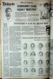 Página do jornal Correio do Ceará de abril de 1979