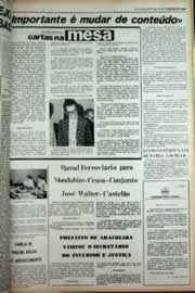 Página do jornal Correio do Ceará de abril de 1979