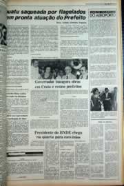 Página do jornal Correio do Ceará de abril de 1979