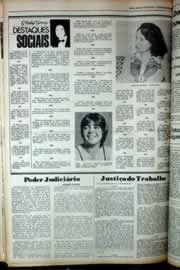 Página do jornal Correio do Ceará de abril de 1979