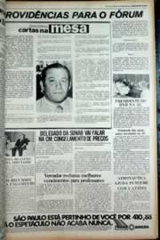Página do jornal Correio do Ceará de abril de 1979