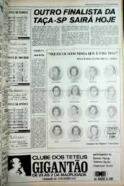 Página do jornal Correio do Ceará de abril de 1979