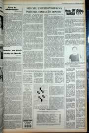 Página do jornal Correio do Ceará de abril de 1979