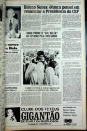 Página do jornal Correio do Ceará de abril de 1979