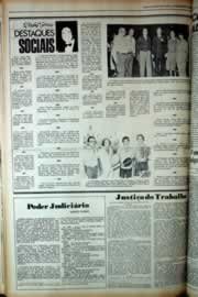 Página do jornal Correio do Ceará de abril de 1979