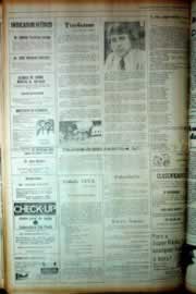 Página do jornal Correio do Ceará de abril de 1979